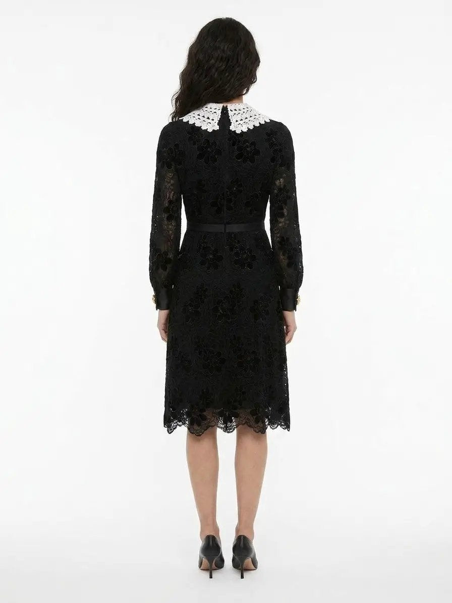 Dolce &amp; Gabbana Sample Sale | Dolce &amp; Gabbana Black Polyester Cocktail Dress - | Designer outlet