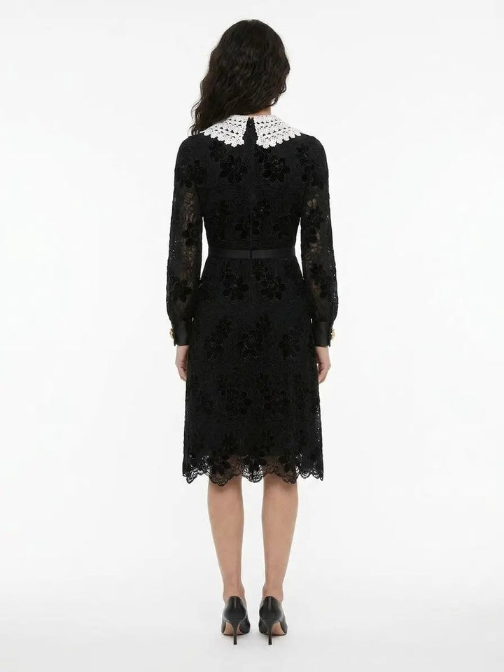 Dolce &amp; Gabbana Sample Sale | Dolce &amp; Gabbana Black Polyester Cocktail Dress - | Designer outlet