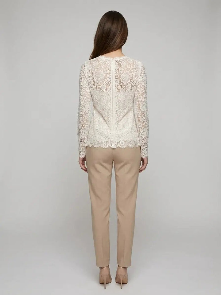 Dolce &amp; Gabbana Sample Sale | Dolce &amp; Gabbana Cream Cotton Shirt - | Designer outlet