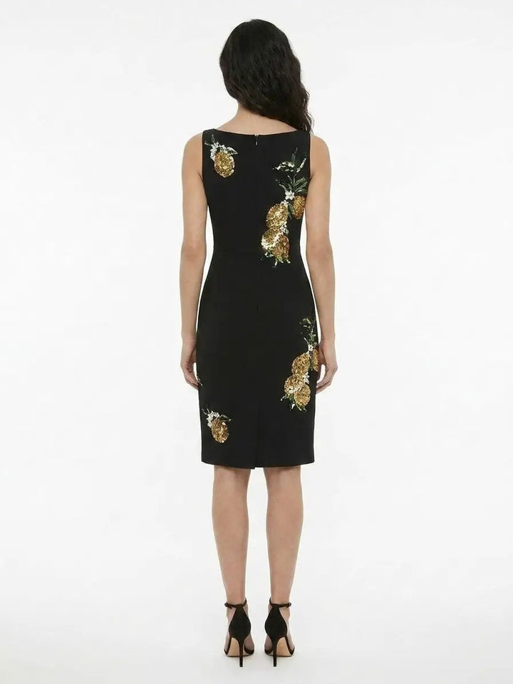 Dolce &amp; Gabbana Sample Sale | Dolce &amp; Gabbana Black Cotton Cocktail Dress - | Designer outlet