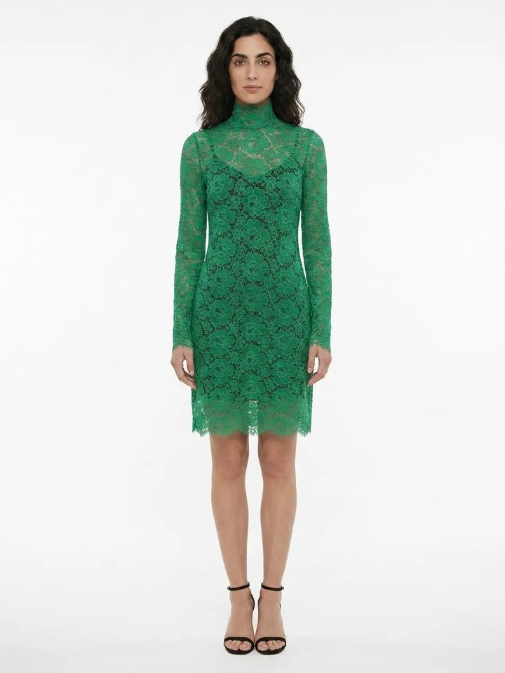 Dolce &amp; Gabbana Sample Sale | Dolce &amp; Gabbana Green Cotton Casual Dress - | Designer outlet