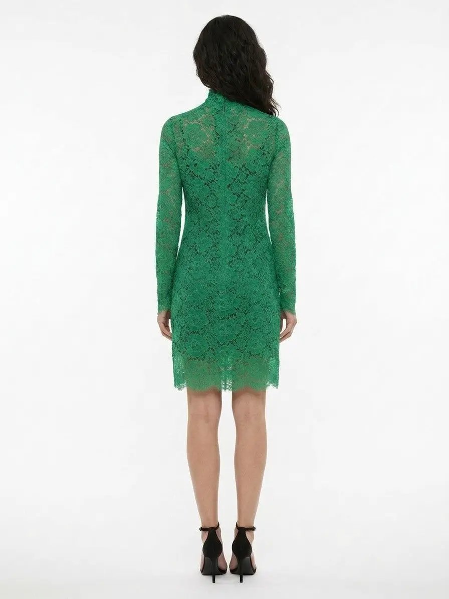 Dolce &amp; Gabbana Sample Sale | Dolce &amp; Gabbana Green Cotton Casual Dress - | Designer outlet