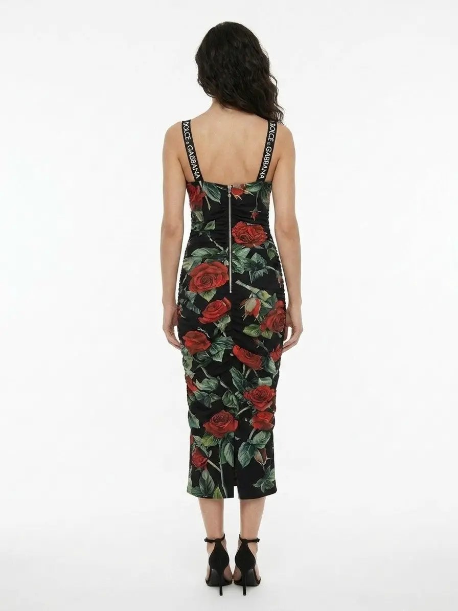 Dolce &amp; Gabbana Sample Sale | Dolce &amp; Gabbana Multicolor Elastane Casual Dress - | Designer outlet