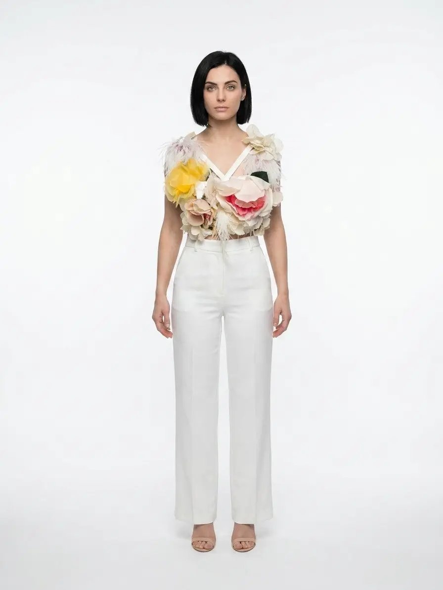 Dolce &amp; Gabbana Sample Sale | Dolce &amp; Gabbana Multicolor Elastane Sleeveles T-Shirt - | Designer outlet
