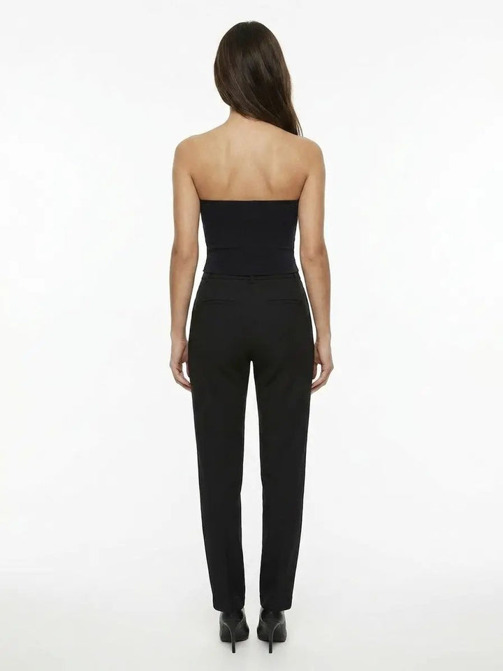 Dolce &amp; Gabbana Sample Sale | Dolce &amp; Gabbana Black Cotton Skinny Pants - | Designer outlet