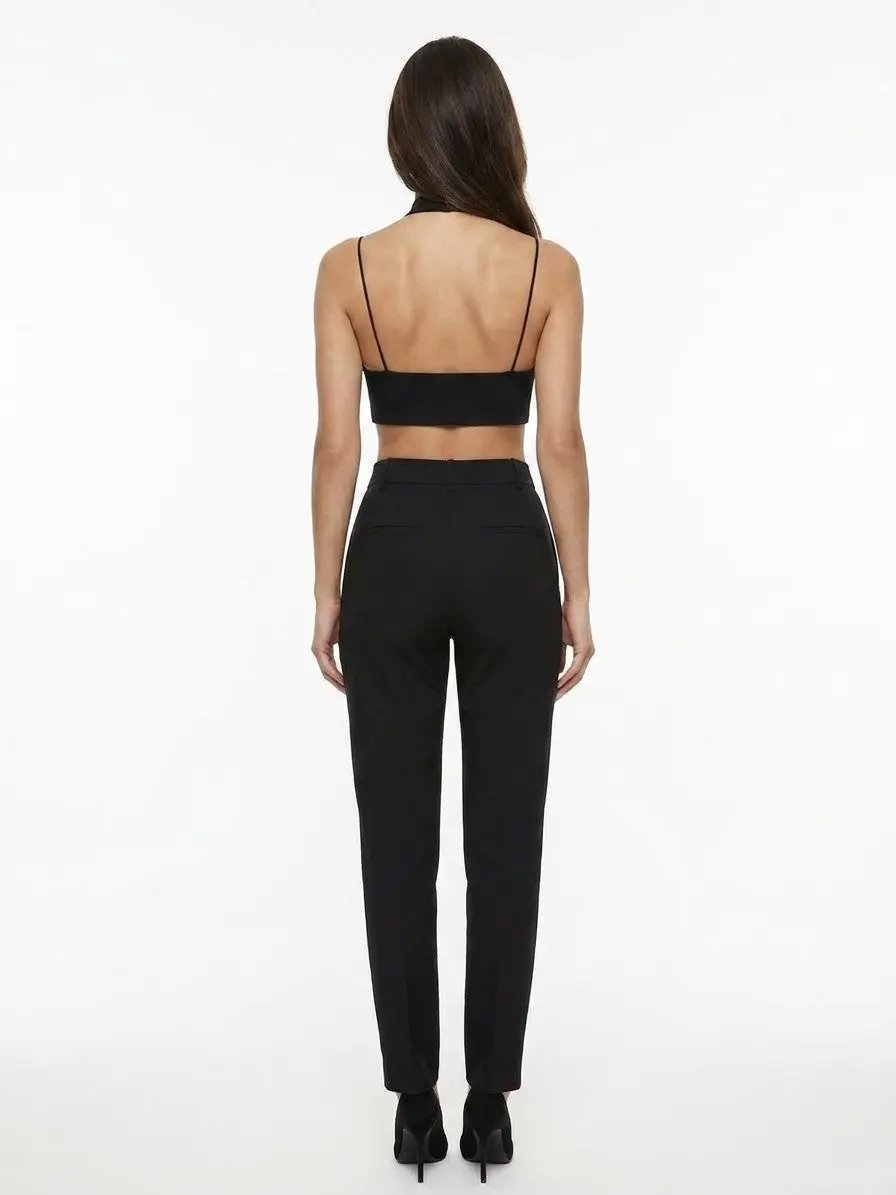 Dolce &amp; Gabbana Sample Sale | Dolce &amp; Gabbana Black Elastane Skinny Pants - | Designer outlet