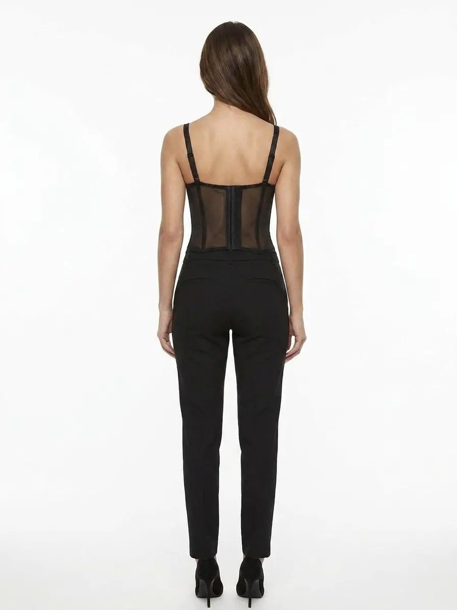 Dolce &amp; Gabbana Sample Sale | Dolce &amp; Gabbana Black Elastane Bodysuit - | Designer outlet