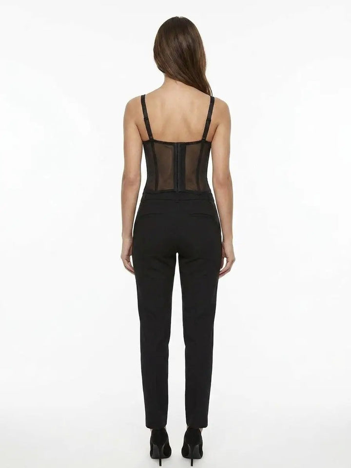 Dolce &amp; Gabbana Sample Sale | Dolce &amp; Gabbana Black Elastane Bodysuit - | Designer outlet