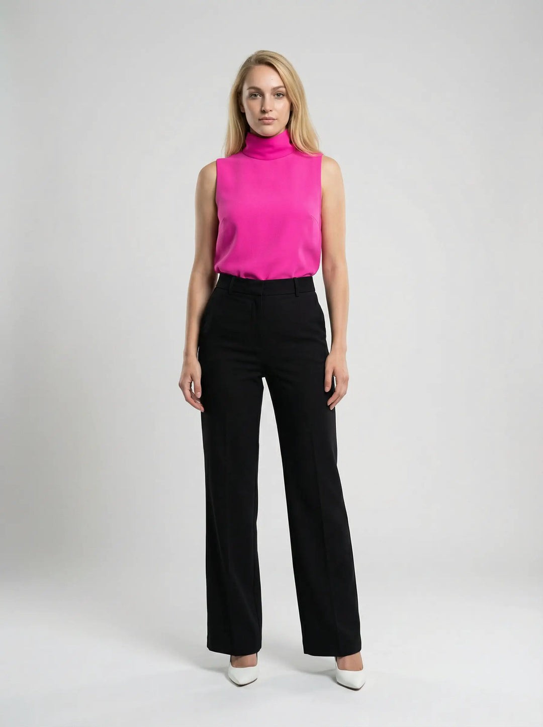 Dolce &amp; Gabbana Sample Sale | Dolce &amp; Gabbana Purple Virgin Wool Sleeveles T-Shirt - | Designer outlet