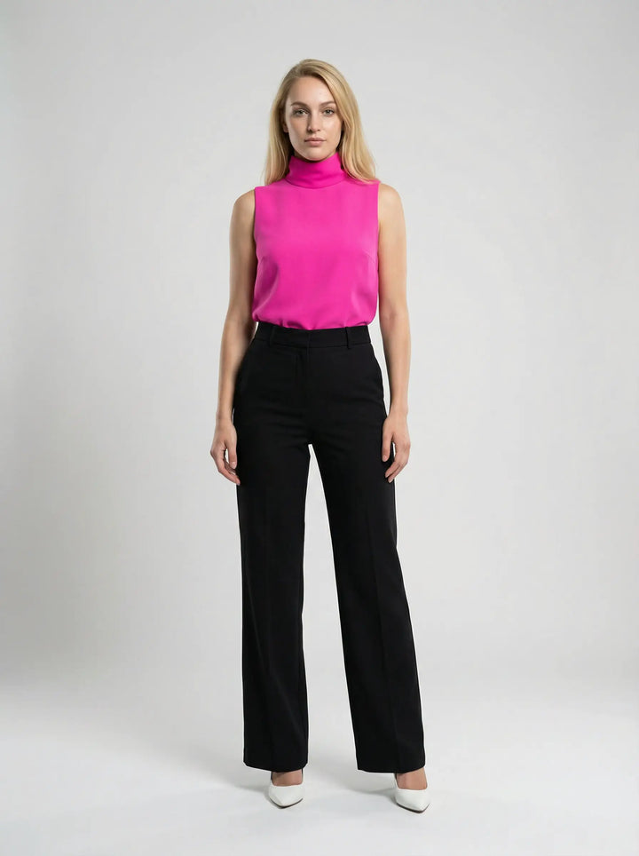 Dolce &amp; Gabbana Sample Sale | Dolce &amp; Gabbana Purple Virgin Wool Sleeveles T-Shirt - | Designer outlet
