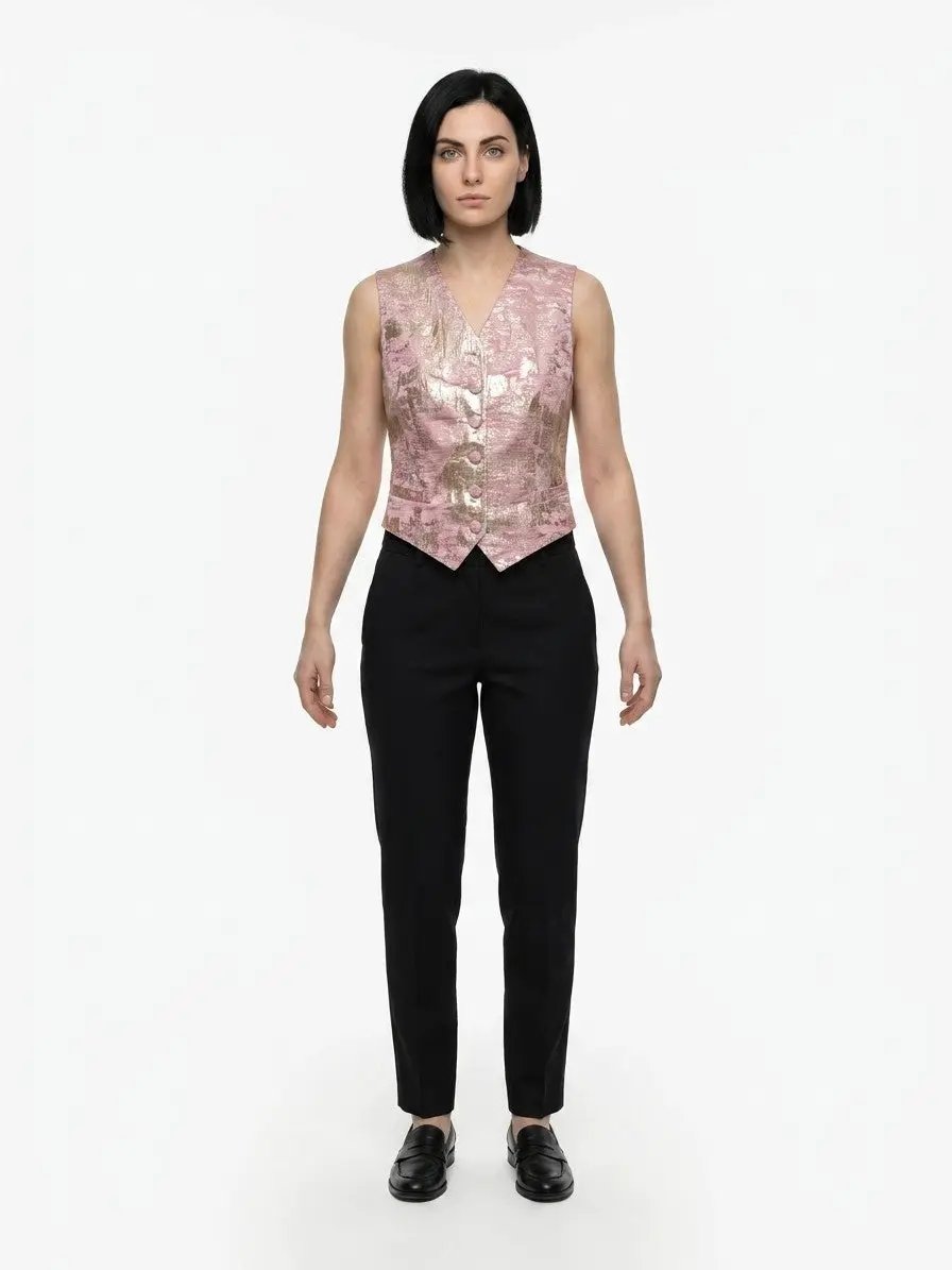 Dolce &amp; Gabbana Sample Sale | Dolce &amp; Gabbana Multicolor Elastane Waistcoat - | Designer outlet