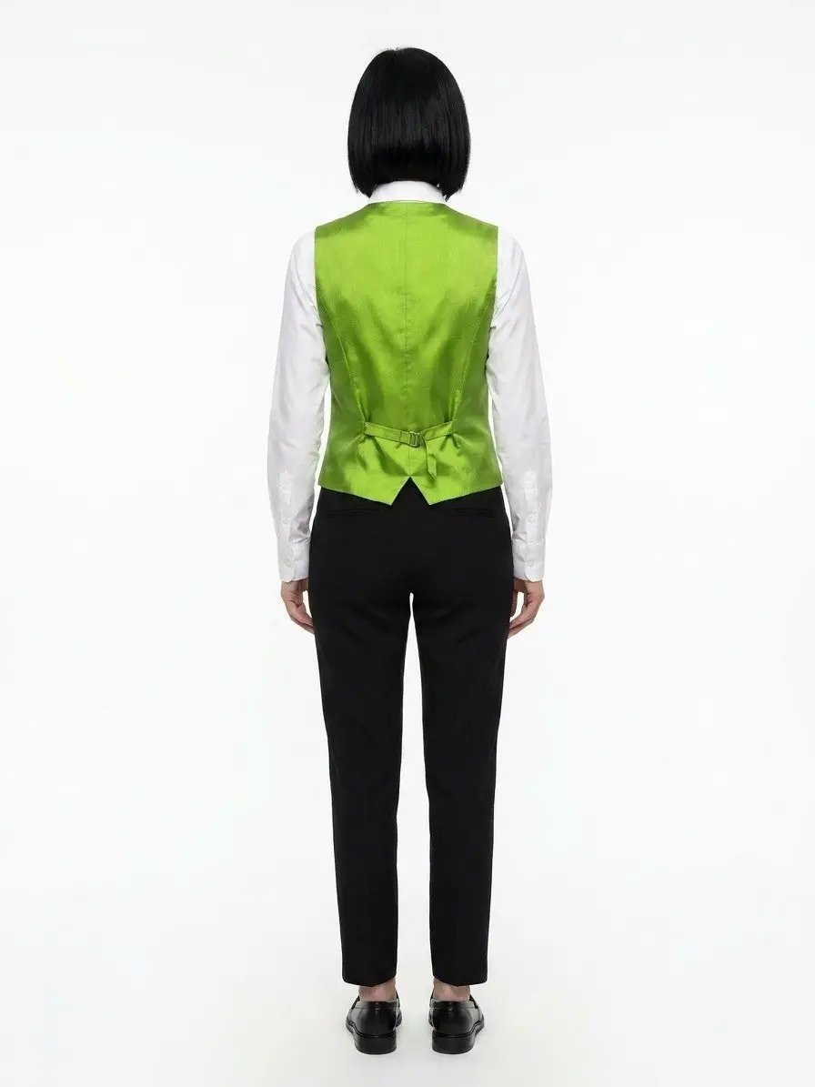 Dolce &amp; Gabbana Sample Sale | Dolce &amp; Gabbana Green Elastane Waistcoat - | Designer outlet