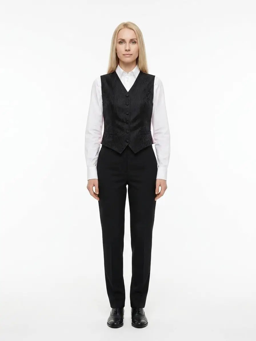 Dolce &amp; Gabbana Sample Sale | Dolce &amp; Gabbana Black Acetate Waistcoat - | Designer outlet