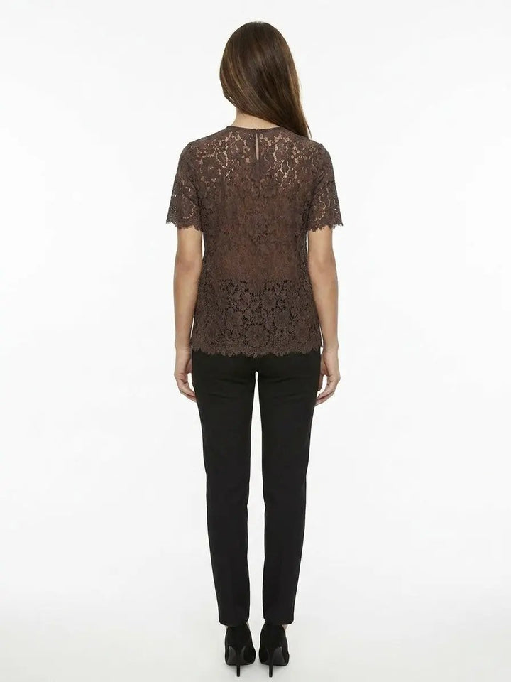 Dolce &amp; Gabbana Sample Sale | Dolce &amp; Gabbana Brown Cotton T-Shirt - | Designer outlet
