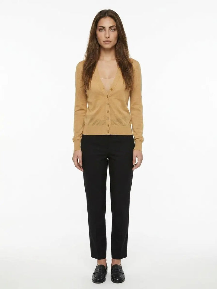 Dolce &amp; Gabbana Sample Sale | Dolce &amp; Gabbana Yellow Cotton Cardigan - | Designer outlet