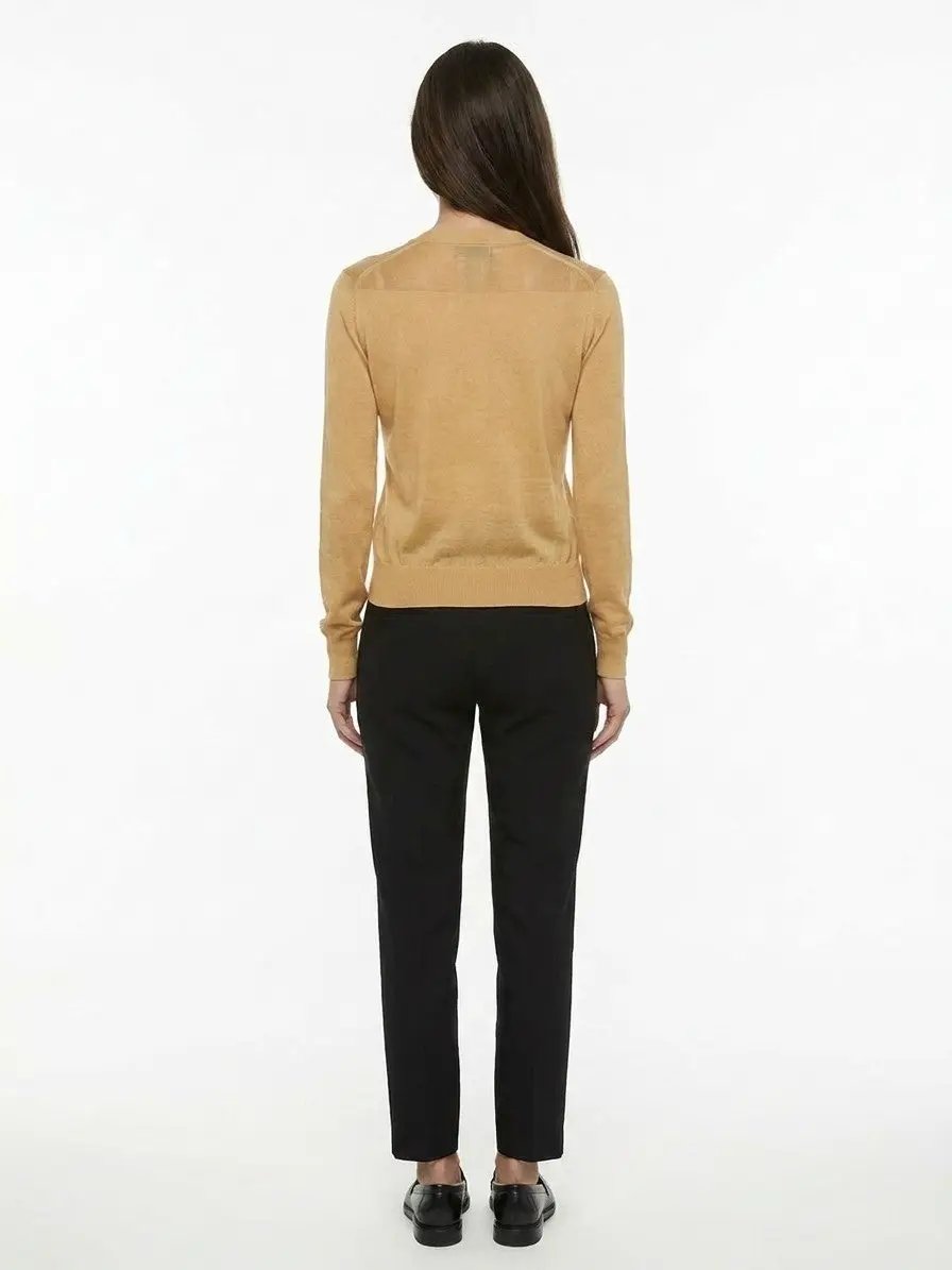 Dolce &amp; Gabbana Sample Sale | Dolce &amp; Gabbana Yellow Cotton Cardigan - | Designer outlet