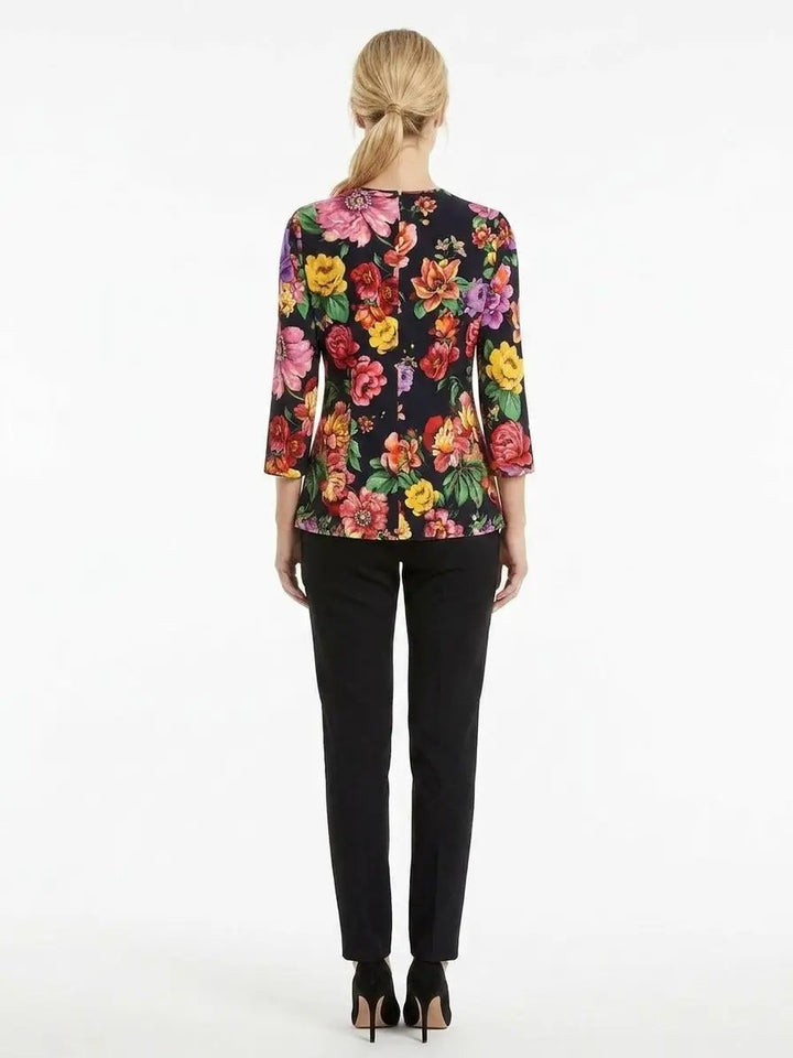 Dolce &amp; Gabbana Sample Sale | Dolce &amp; Gabbana Multicolor Elastane Pattern Shirt - | Designer outlet