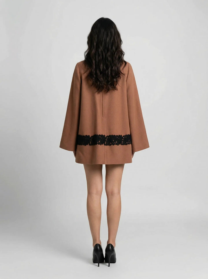 Dolce &amp; Gabbana Sample Sale | Dolce &amp; Gabbana Brown Elastane Casual Dress - | Designer outlet