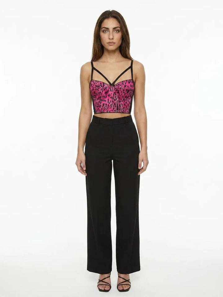 Dolce &amp; Gabbana Sample Sale | Dolce &amp; Gabbana Multicolor Elastane Sleeveles T-Shirt - | Designer outlet