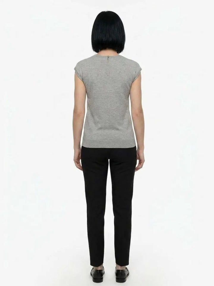 Dolce &amp; Gabbana Sample Sale | Dolce &amp; Gabbana Gray Polyamide T-Shirt - | Designer outlet