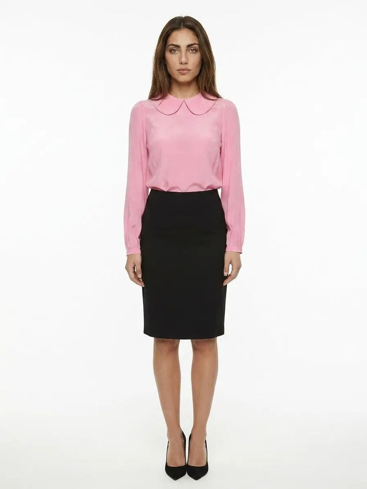 Dolce &amp; Gabbana Sample Sale | Dolce &amp; Gabbana Pink Elastane Blouse - | Designer outlet