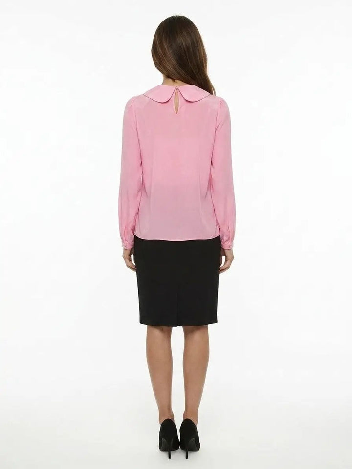 Dolce &amp; Gabbana Sample Sale | Dolce &amp; Gabbana Pink Elastane Blouse - | Designer outlet