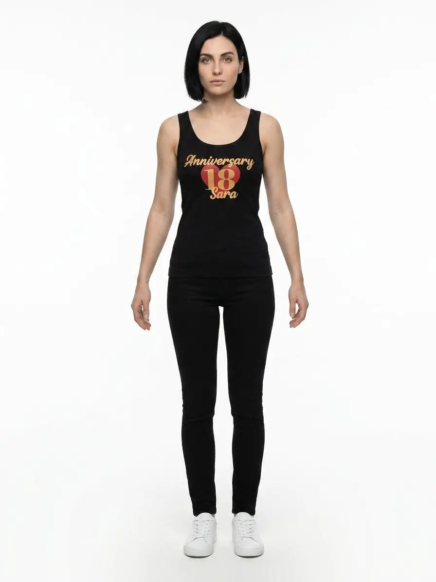 Dolce &amp; Gabbana Sample Sale | Dolce &amp; Gabbana Black Cotton Tank Tops - | Designer outlet