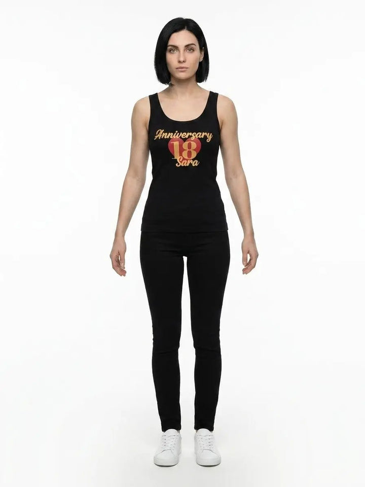 Dolce &amp; Gabbana Sample Sale | Dolce &amp; Gabbana Black Cotton Tank Tops - | Designer outlet