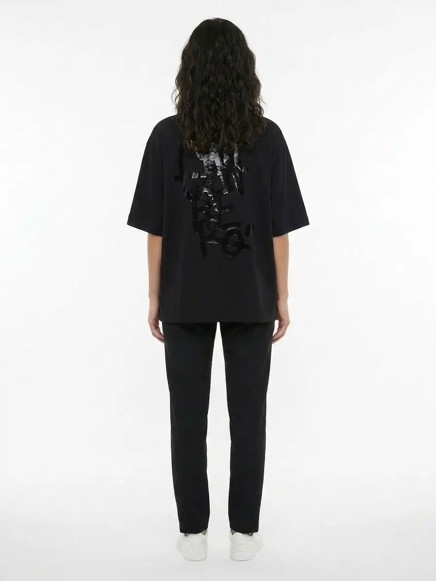 Dolce &amp; Gabbana Sample Sale | Dolce &amp; Gabbana Black Cotton T-Shirt - | Designer outlet