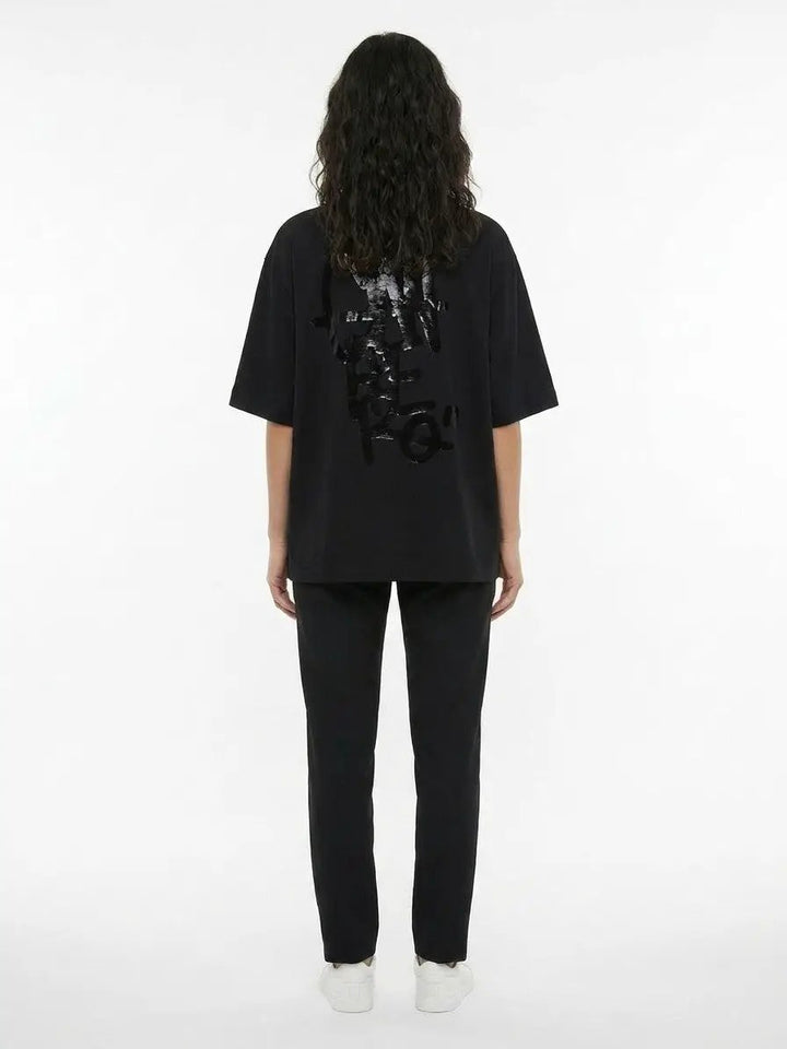 Dolce &amp; Gabbana Sample Sale | Dolce &amp; Gabbana Black Cotton T-Shirt - | Designer outlet