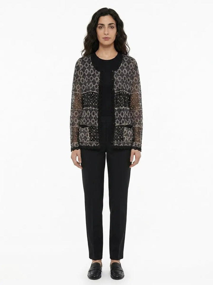Dolce &amp; Gabbana Sample Sale | Dolce &amp; Gabbana Blue Silk Cardigan - | Designer outlet