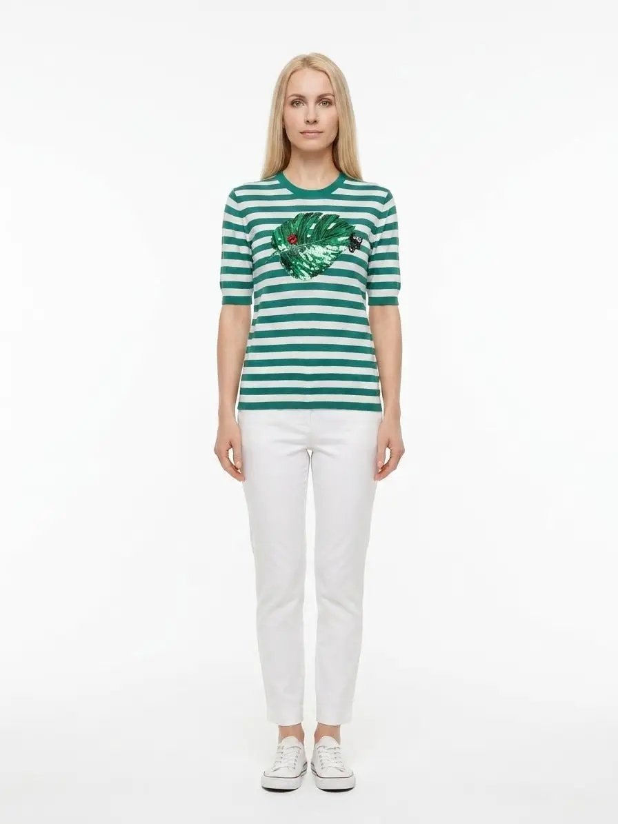 Dolce &amp; Gabbana Sample Sale | Dolce &amp; Gabbana Blue Silk T-Shirt - | Designer outlet