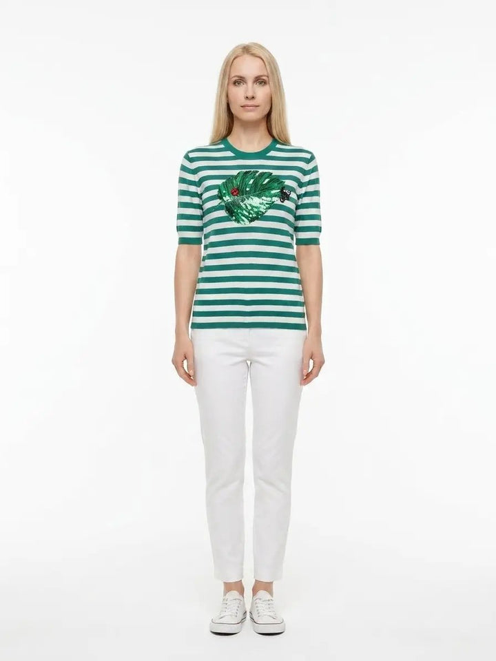 Dolce &amp; Gabbana Sample Sale | Dolce &amp; Gabbana Blue Silk T-Shirt - | Designer outlet