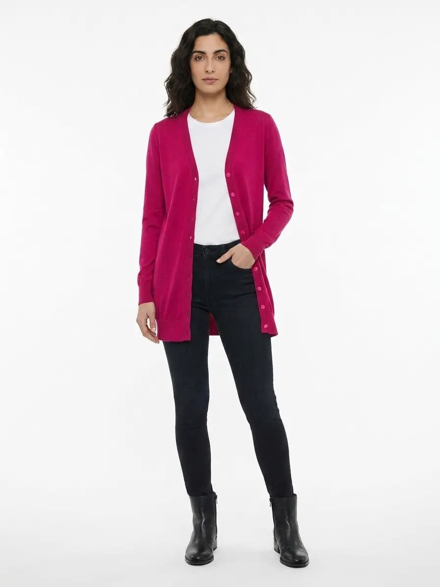 Dolce &amp; Gabbana Sample Sale | Dolce &amp; Gabbana Pink Silk Cardigan - | Designer outlet