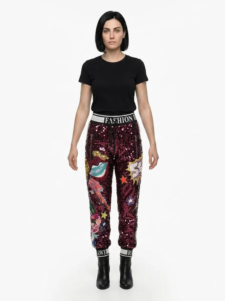 Dolce &amp; Gabbana Sample Sale | Dolce &amp; Gabbana Pink Polyester Casual Pants - | Designer outlet