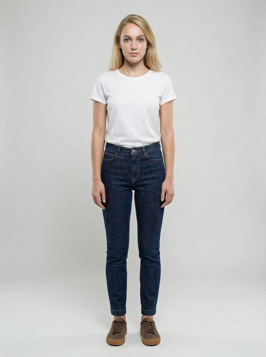 Dolce &amp; Gabbana Sample Sale | Dolce &amp; Gabbana Navy Blue Cotton Skinny Jeans - | Designer outlet