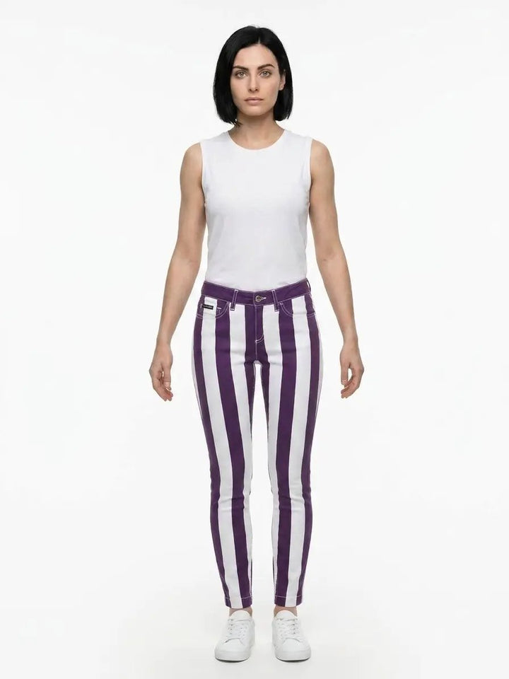 Dolce &amp; Gabbana Sample Sale | Dolce &amp; Gabbana Blue Cotton Skinny Jeans - | Designer outlet