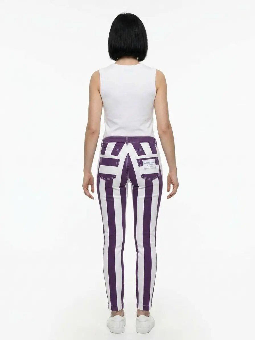 Dolce & Gabbana Sample Sale | Dolce & Gabbana Blue Cotton Skinny Jeans - | Designer outlet