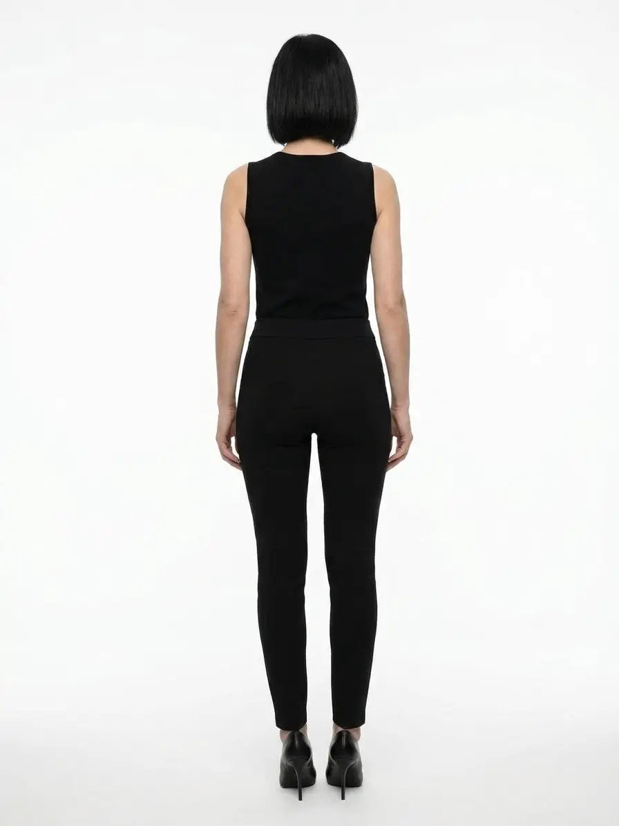 Dolce &amp; Gabbana Sample Sale | Dolce &amp; Gabbana Black Acetate Skinny Pants - | Designer outlet