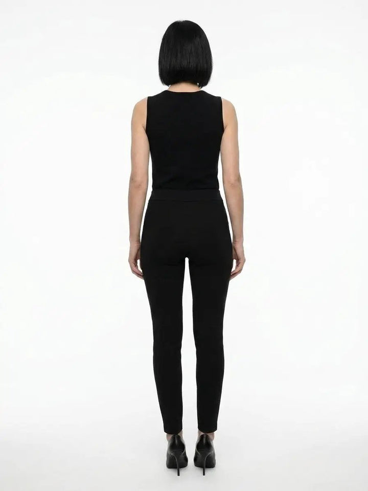 Dolce &amp; Gabbana Sample Sale | Dolce &amp; Gabbana Black Acetate Skinny Pants - | Designer outlet
