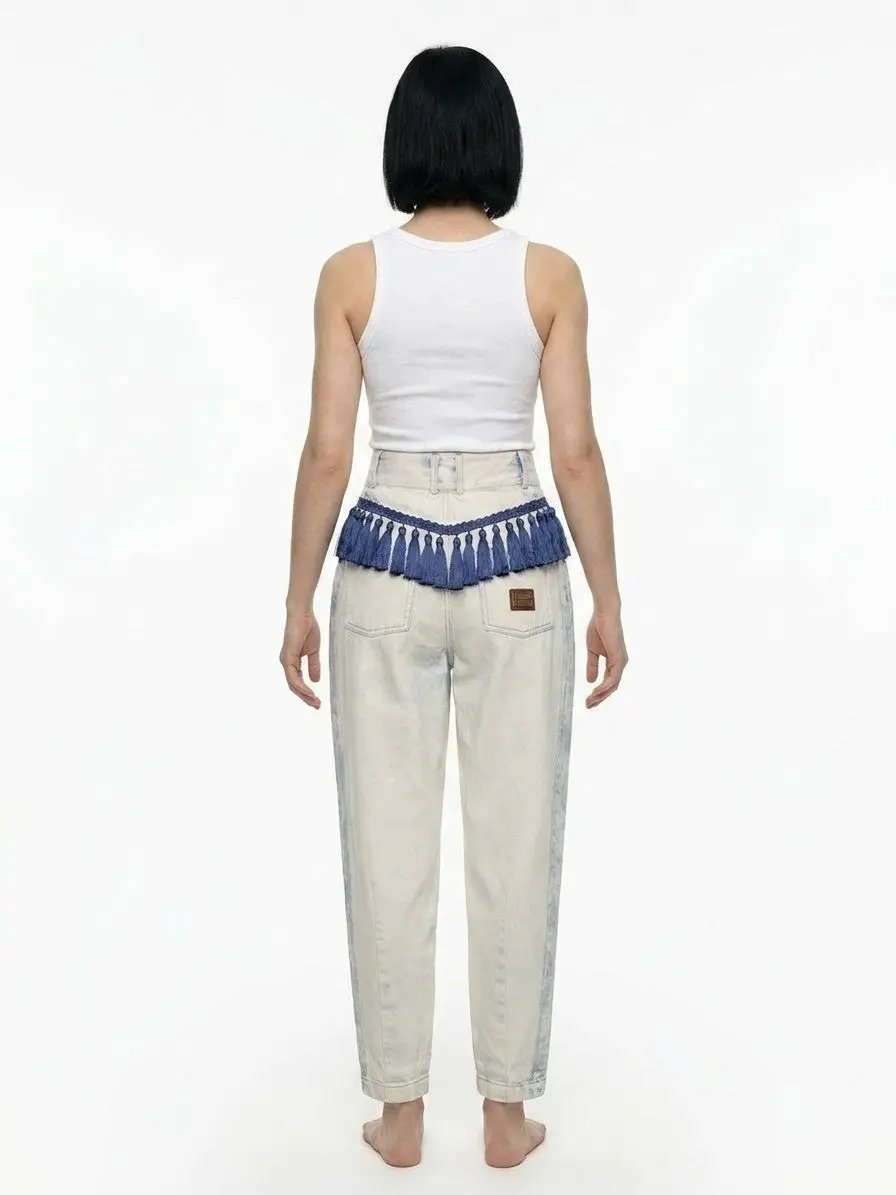 Dolce &amp; Gabbana Sample Sale | Dolce &amp; Gabbana Navy Blue Cotton Casual Pants - | Designer outlet
