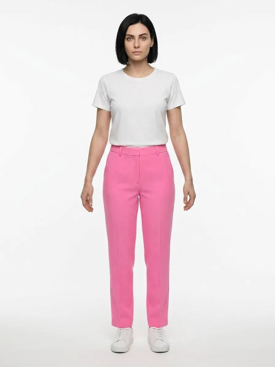 Dolce &amp; Gabbana Sample Sale | Dolce &amp; Gabbana Pink Elastane Casual Pants - | Designer outlet
