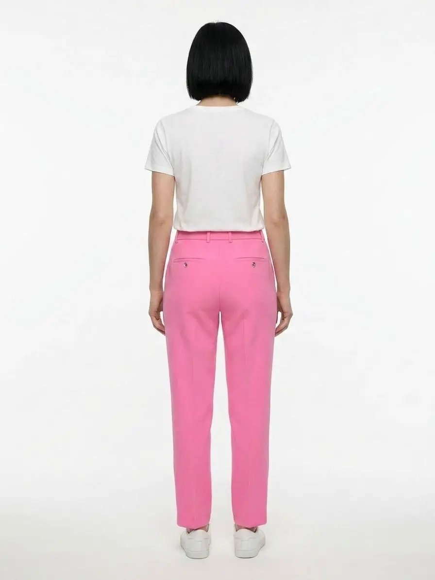 Dolce & Gabbana Sample Sale | Dolce & Gabbana Pink Elastane Casual Pants - | Designer outlet