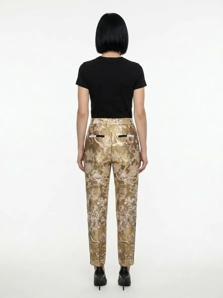 Dolce &amp; Gabbana Sample Sale | Dolce &amp; Gabbana Multicolor Polyamide Casual Pants - | Designer outlet