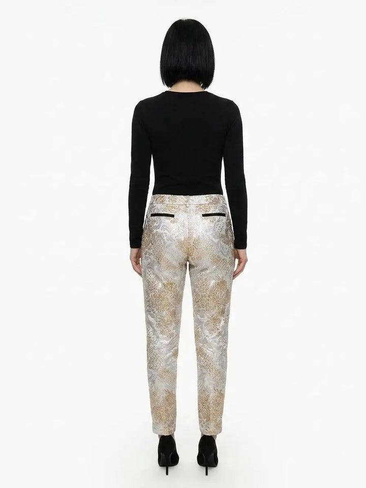 Dolce &amp; Gabbana Sample Sale | Dolce &amp; Gabbana Multicolor Polyamide Casual Pants - | Designer outlet