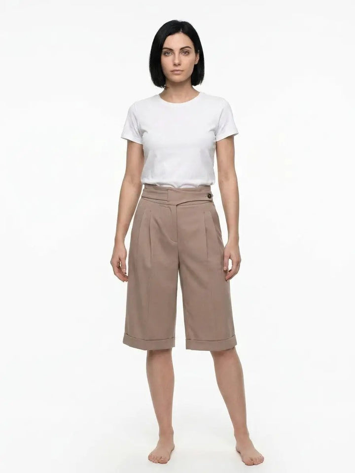 Dolce &amp; Gabbana Sample Sale | Dolce &amp; Gabbana Beige Virgin Wool Pants - | Designer outlet