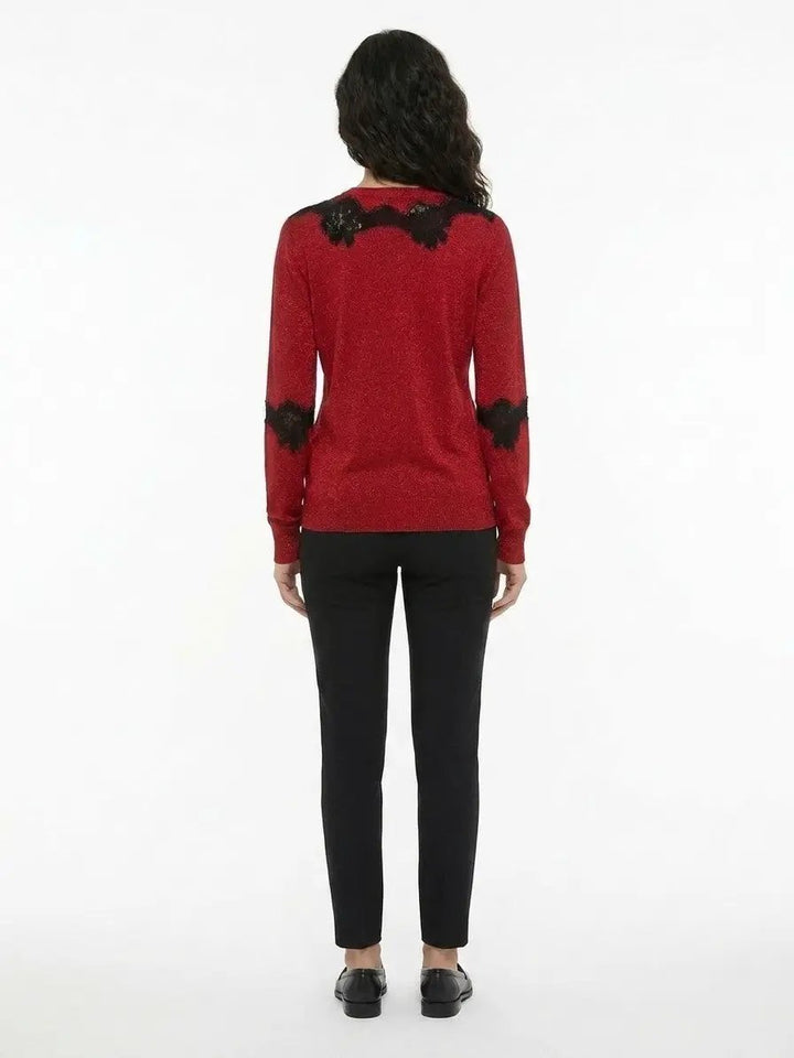 Dolce &amp; Gabbana Sample Sale | Dolce &amp; Gabbana Red Cotton Cardigan - | Designer outlet