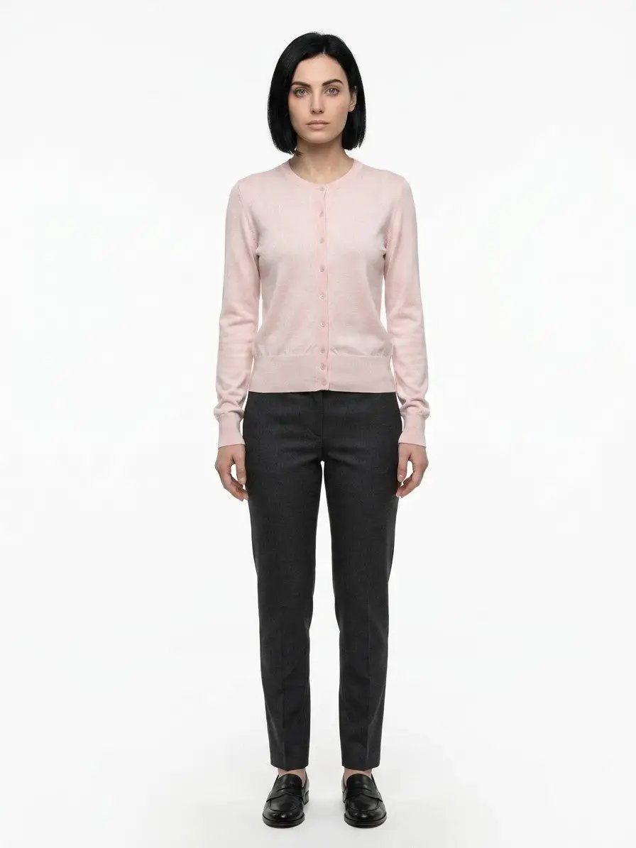 Dolce &amp; Gabbana Sample Sale | Dolce &amp; Gabbana Pink Silk Cardigan - | Designer outlet