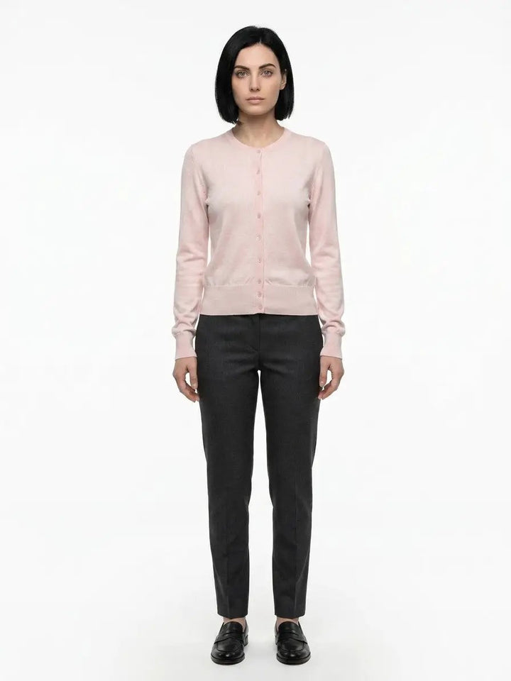 Dolce &amp; Gabbana Sample Sale | Dolce &amp; Gabbana Pink Silk Cardigan - | Designer outlet