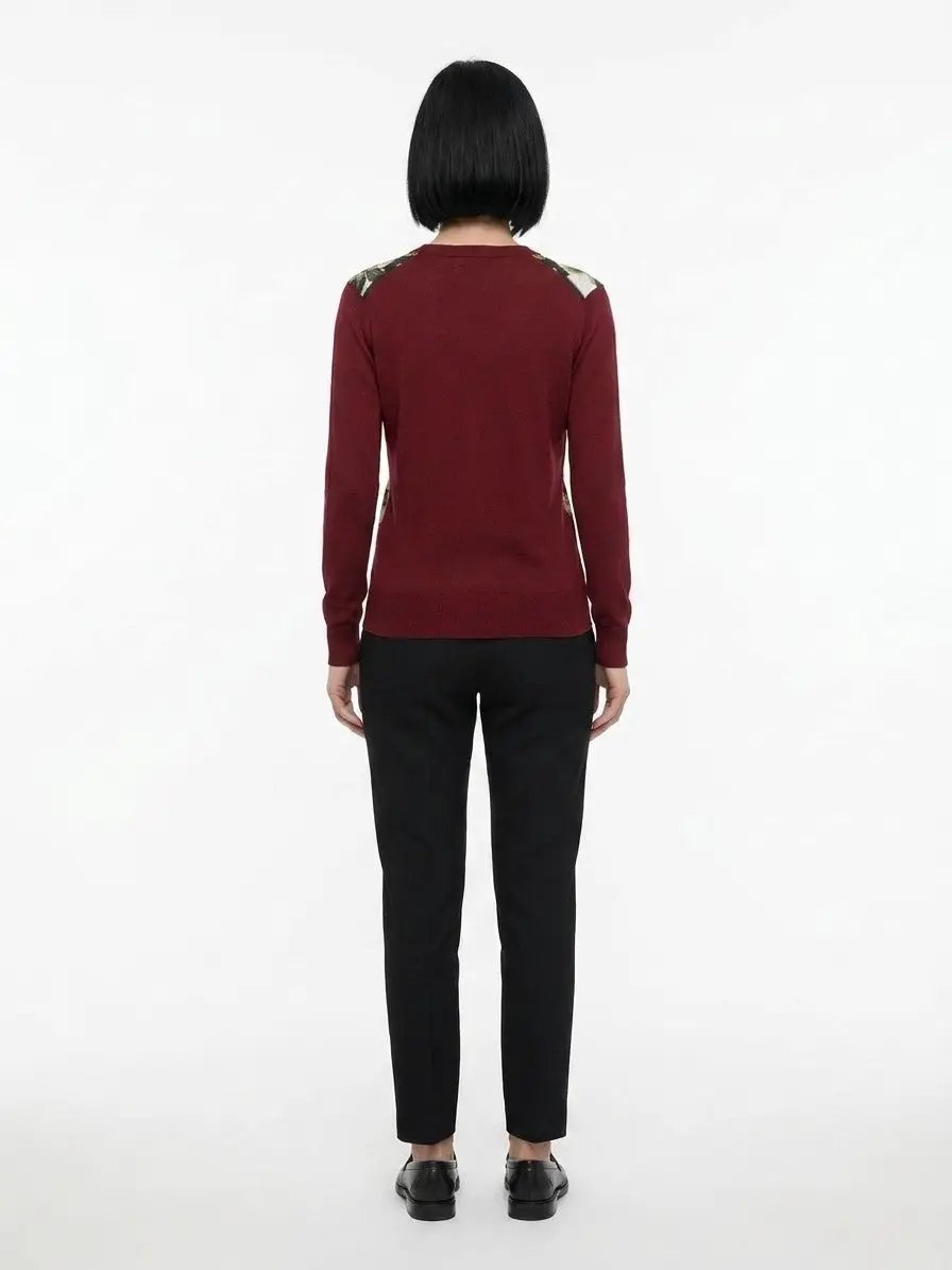 Dolce &amp; Gabbana Sample Sale | Dolce &amp; Gabbana Multicolor Silk Cardigan - | Designer outlet